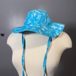 UPF 50+Floppy Hats - G, Coco Beach Turtles, Large